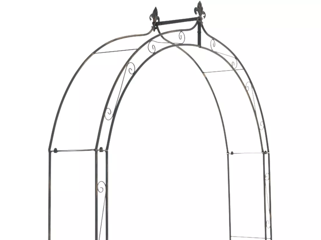Arche à rosiers - Métal - Bronze - Anna