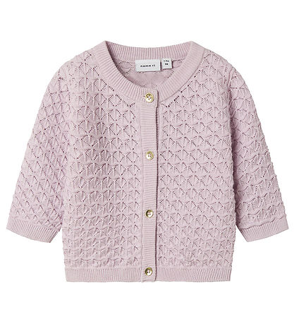 Name It Cardigan - NbfTatine - Strick - Winsome Orchid