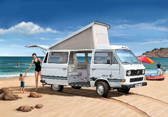 Revell - Volkswagen T3 Camper Van Byggesæt - 1:25 - 07344