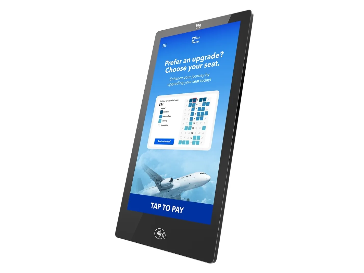 Elo Pay - Alt-i-én 1 x Snapdragon 660 - RAM 4 GB - flash 64 GB - NFC - Android 12 - skærm: LCD 21.5