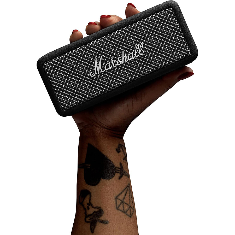 Marshall Emberton II Noir/Acier - Enceinte portable
