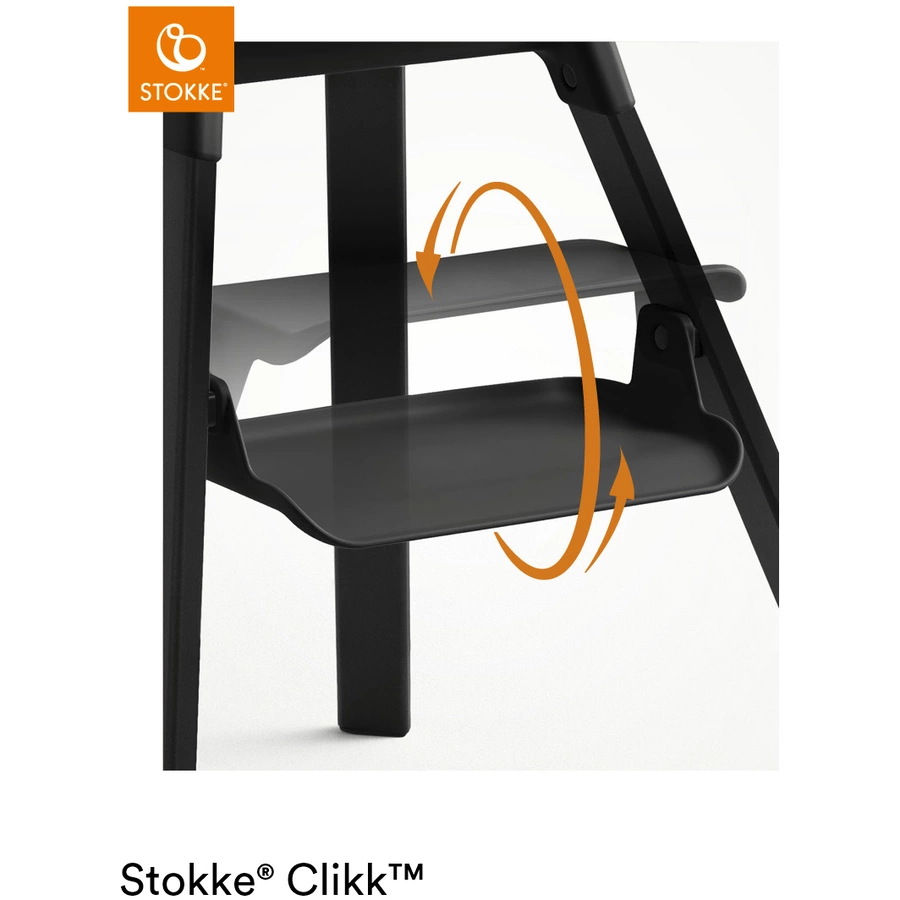 STOKKE® CLIKK™ Hochstuhl Midnight Black