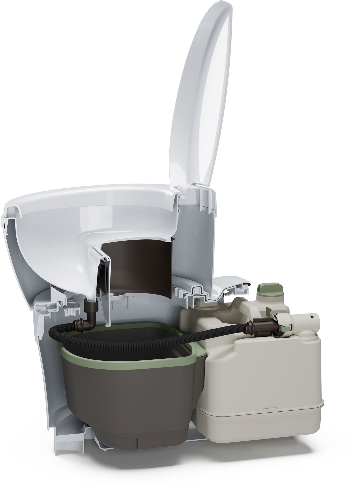 Thetford S220-S Trenntoilette ohne Verkleidung