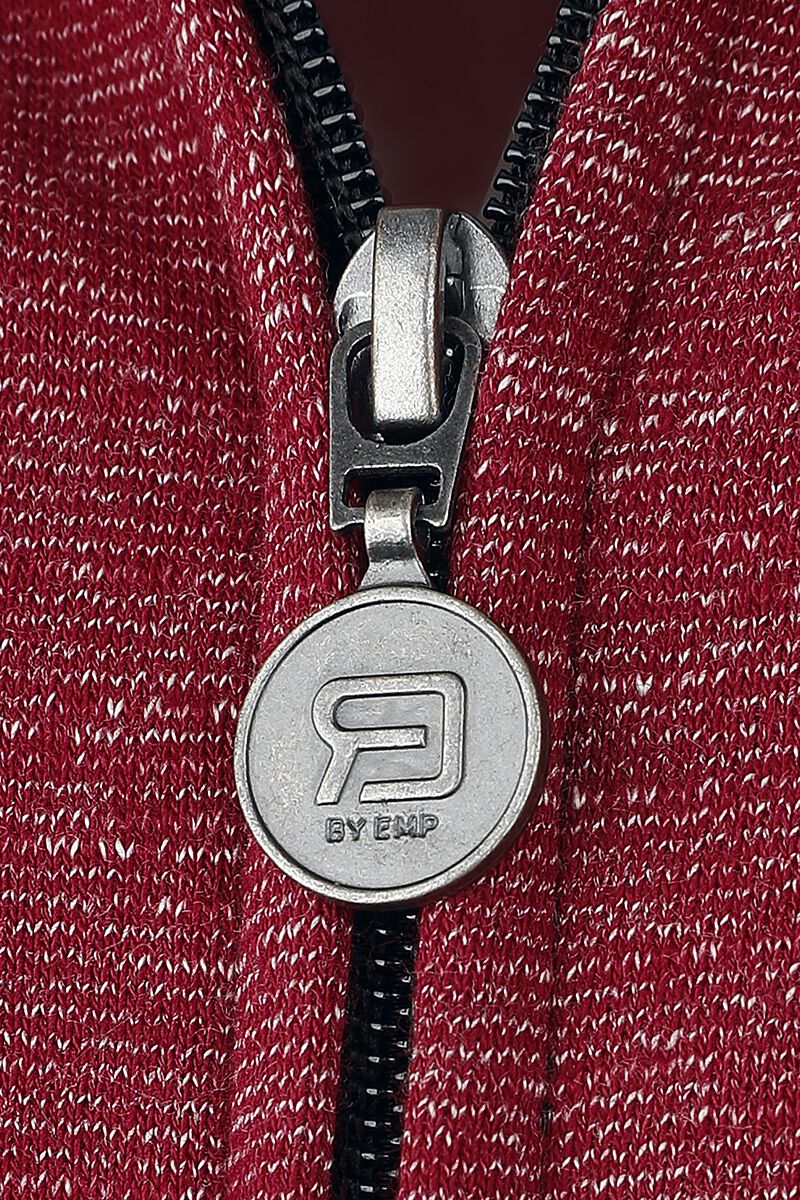 Sweat à capuche avec détails noirs | RED by EMP Sweat-shirt zippé à capuche