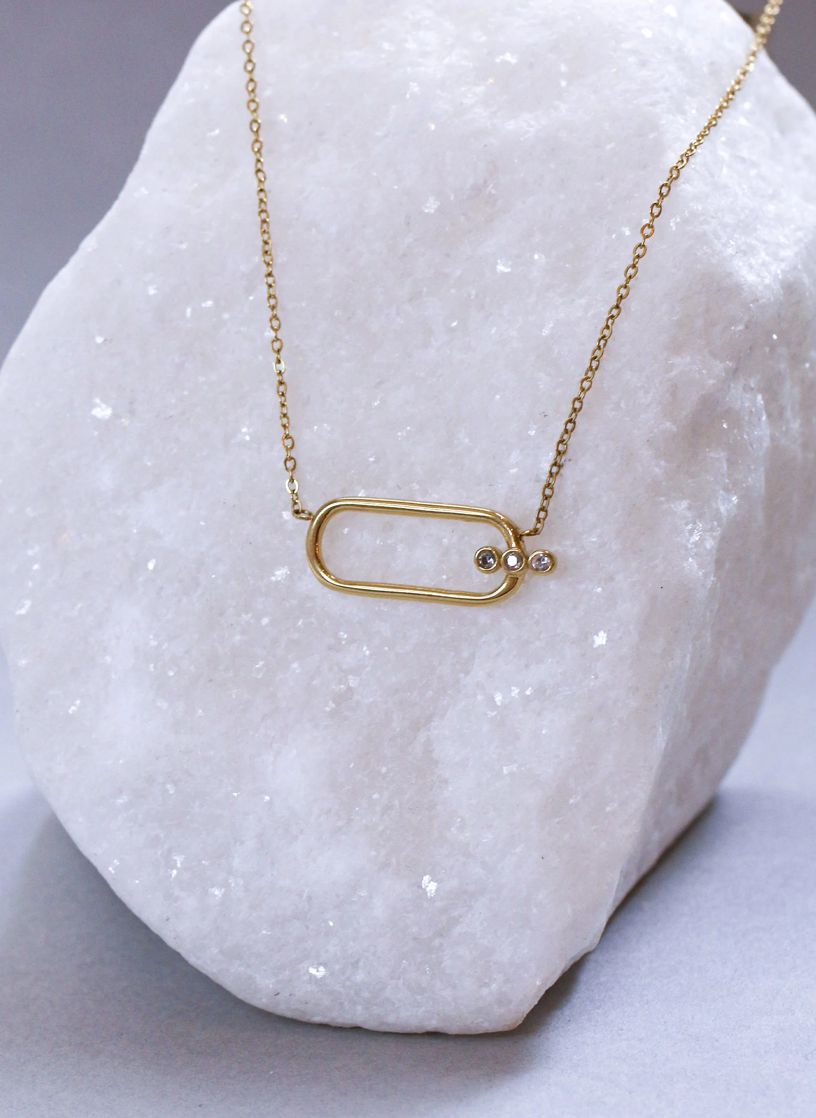 HADES - Collier chaîne chaîne hades | Blanc