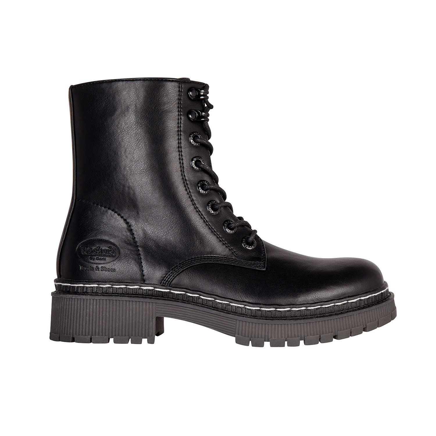 Dockers Schnürstiefel für Damen aus Kunstleder