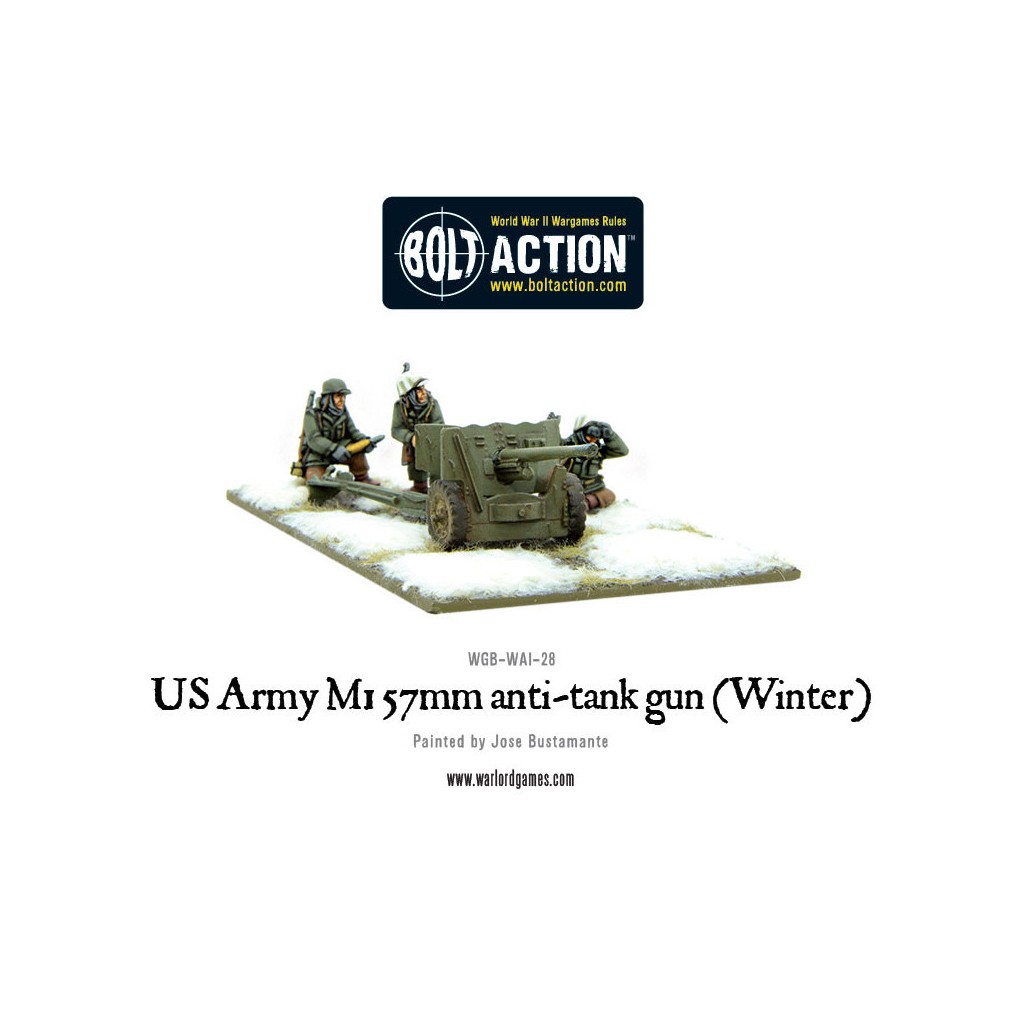 Bolt Action - US Army 3-inch anti-tank gun M5 (Winter)