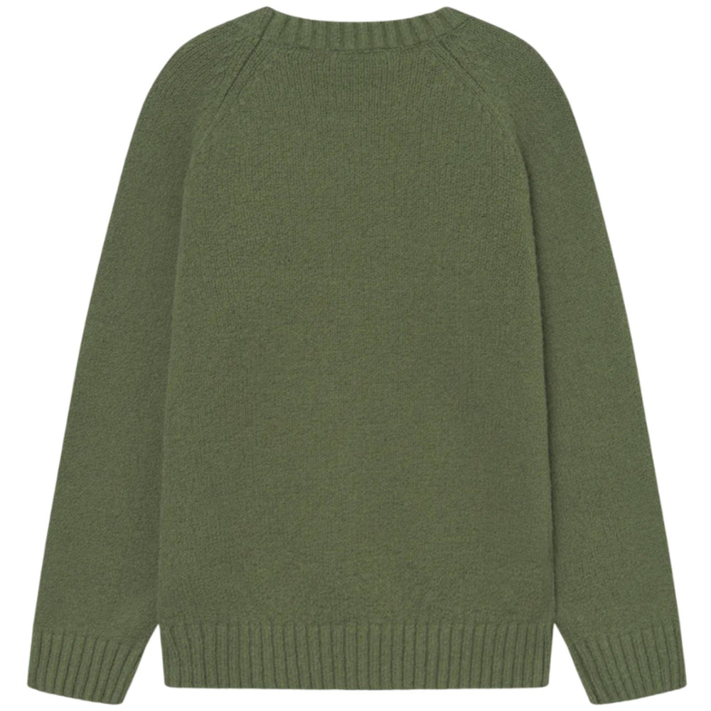 Køb Les Deux Kids Chive Green Brad Roundneck Strik Kids