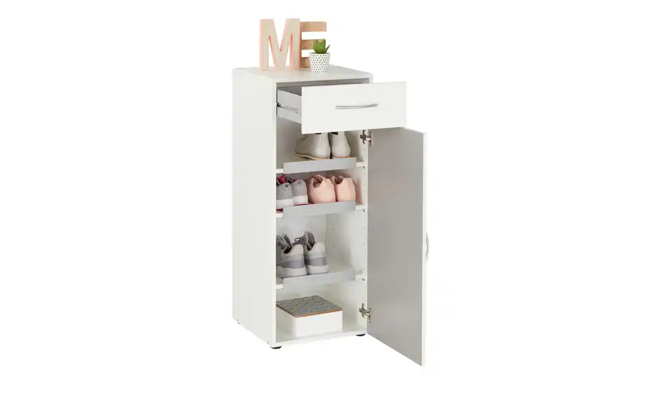 Schuhschrank Multischrank-System 40 cm Weiß
