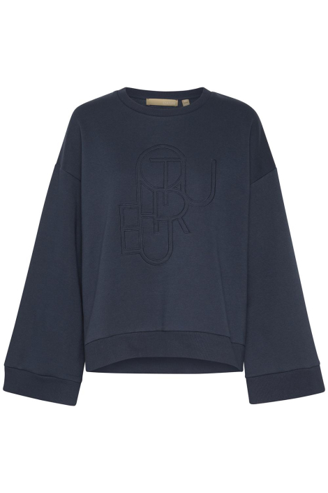 Culture blauwe dames sweater