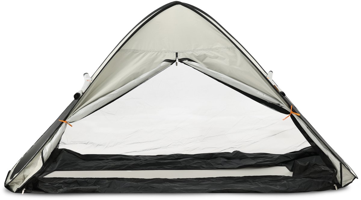 Deryan Luxe 200 x 90 cm pop-up verduisterende bedtent - Ivory