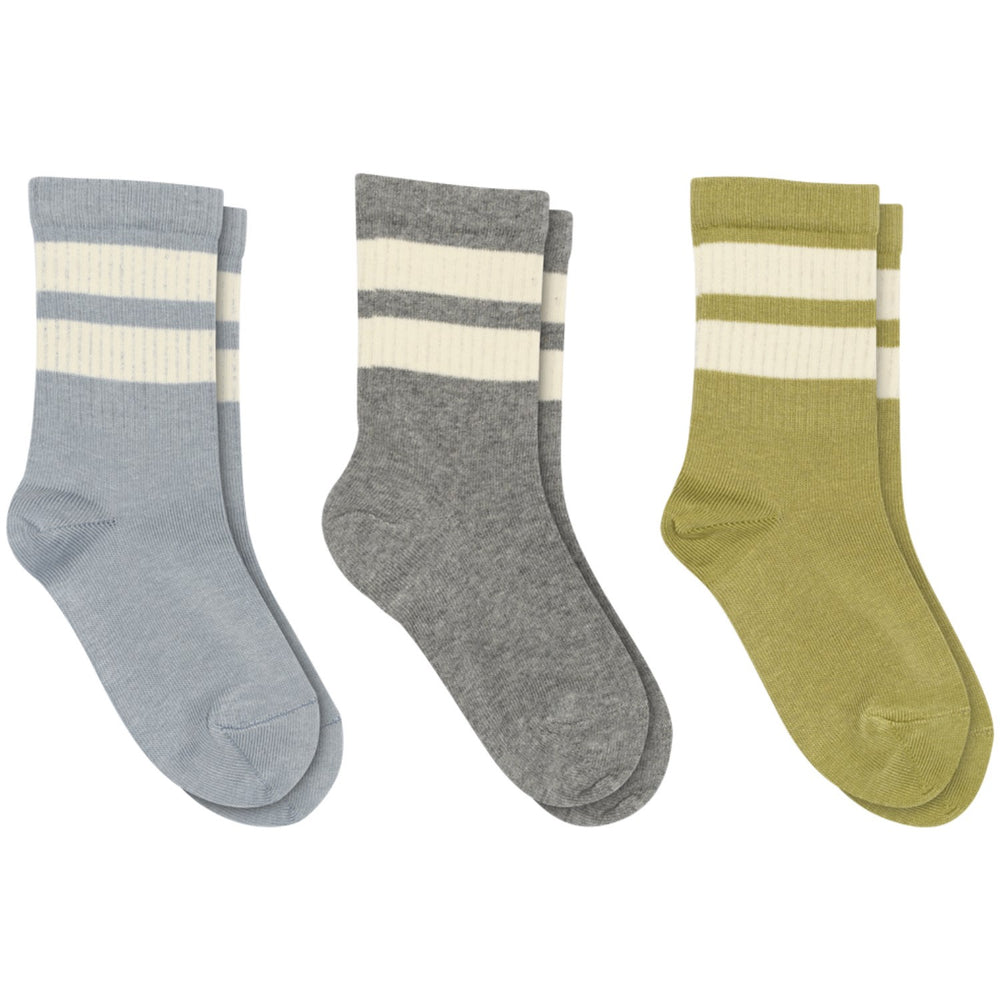 Køb Mp Danmark Dusty Blue Anker strømper - 3-pak