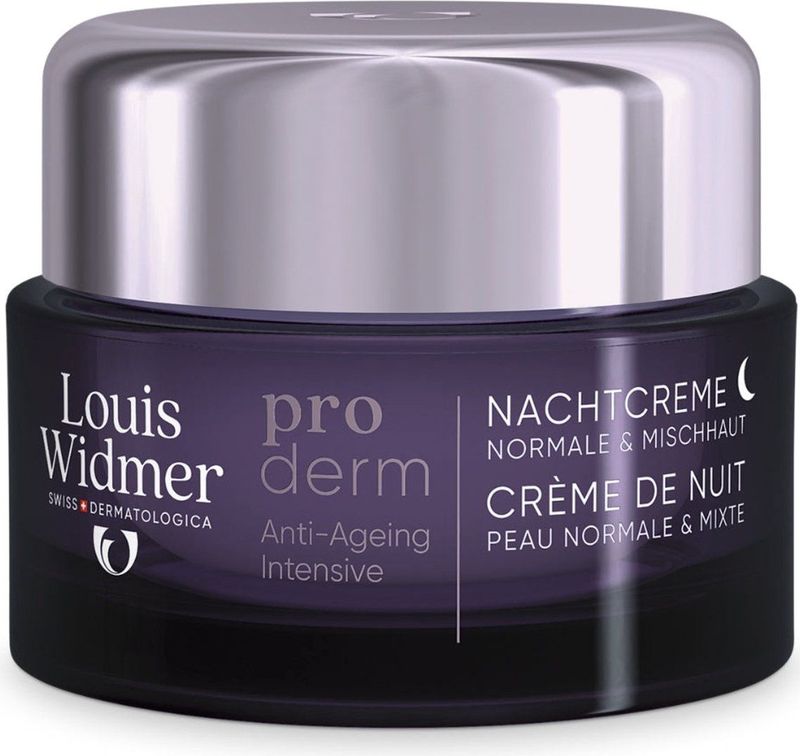 Proderm - Nachtcrème - Zonder Parfum - Gemengde Huid, Normale Huid