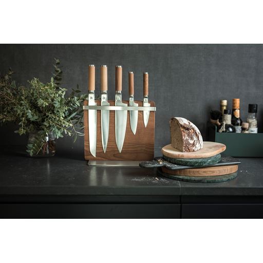Fiskars Premium Knivblok, Birk, H:30,8 cm