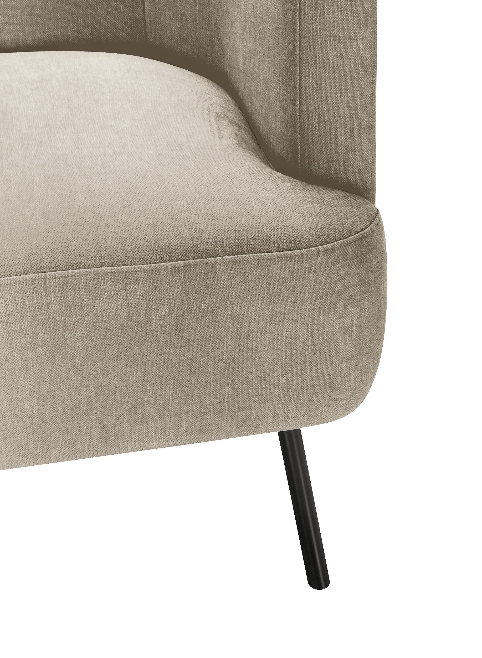 FUNK Sessel - Beige / B: 68.0 cm x T: 70.0 cm x H: 69.0 cm