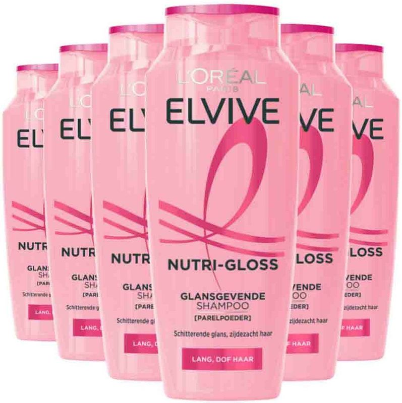 L'Oréal Paris - Elvive Nutri-Gloss - Shampoo - Glanzend - 300ml