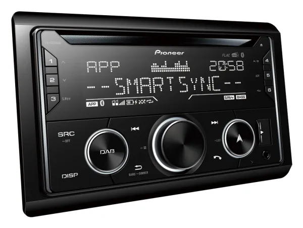 Pioneer FH-S820DAB - Bil - CD-modtager - in-dash - Double-DIN - 50 watt x 4