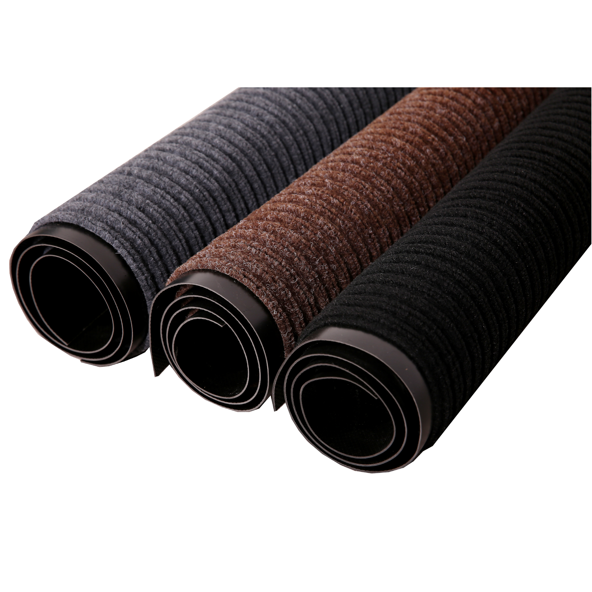 Fussmatte 90 x 60 cm schwarz