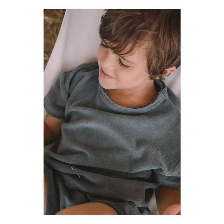 Studio Bohème T-shirt Essential Eponge | Bleu gris
