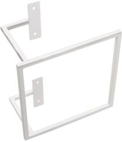 Vasco - Handdoekbeugel Square - Wit - Aluminium