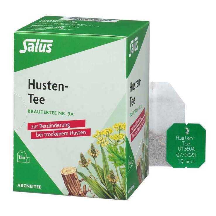 Husten Tee Kräutertee Nr. 9a Salus, 15 St