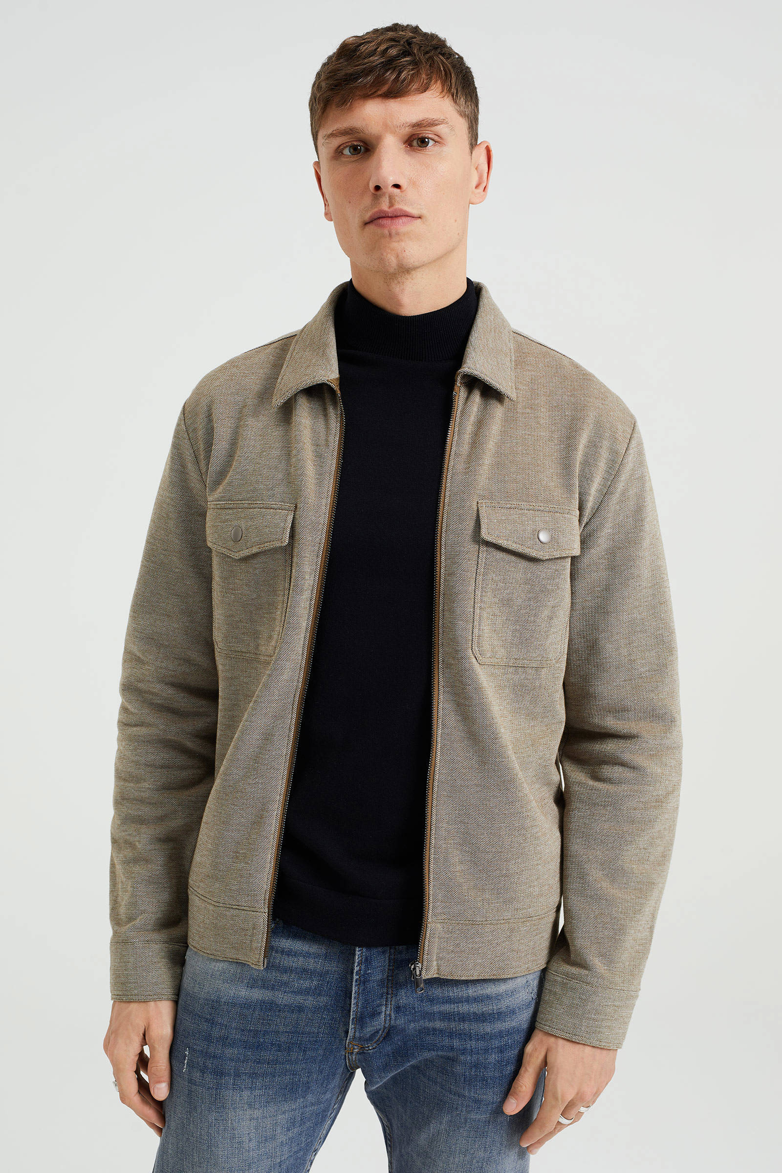 WE Fashion overshirtdull green