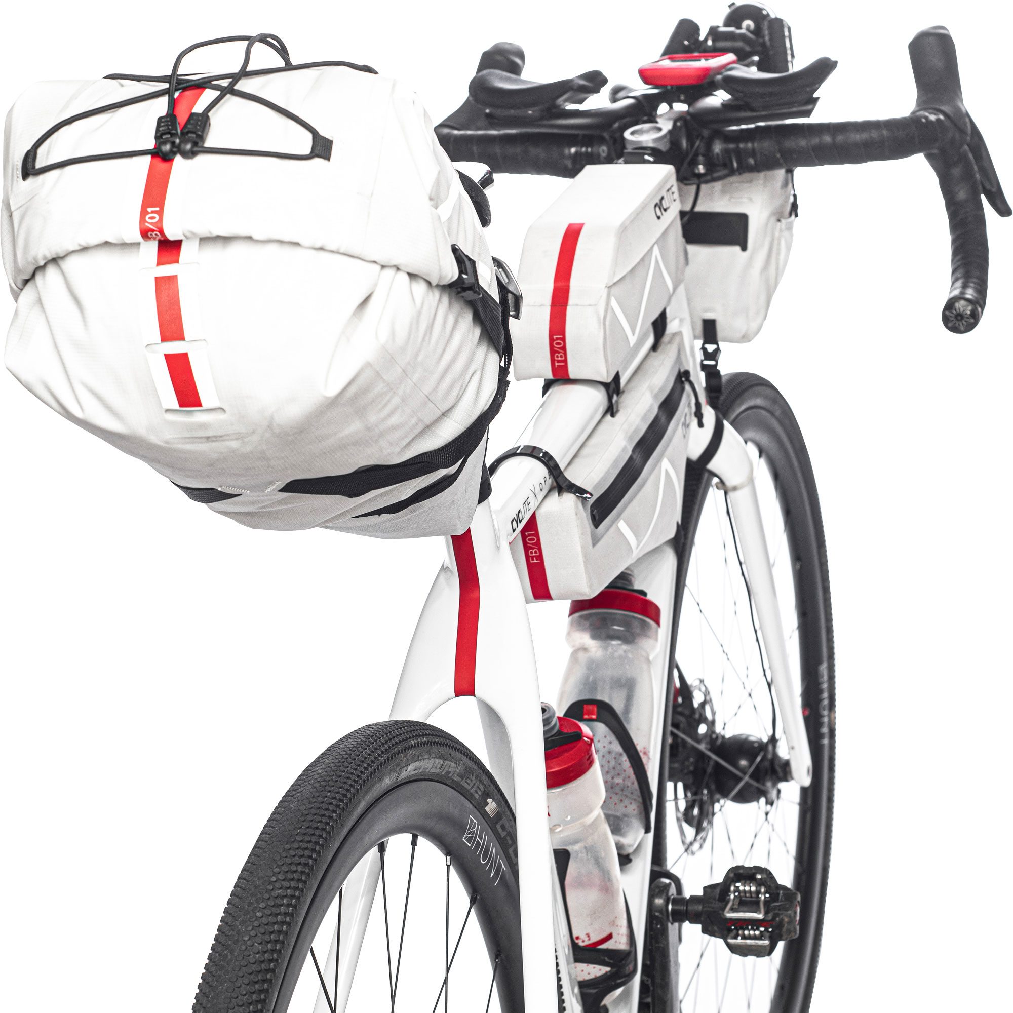 Cyclite Saddle Bag / 01 Satteltasche 12.9l light grey