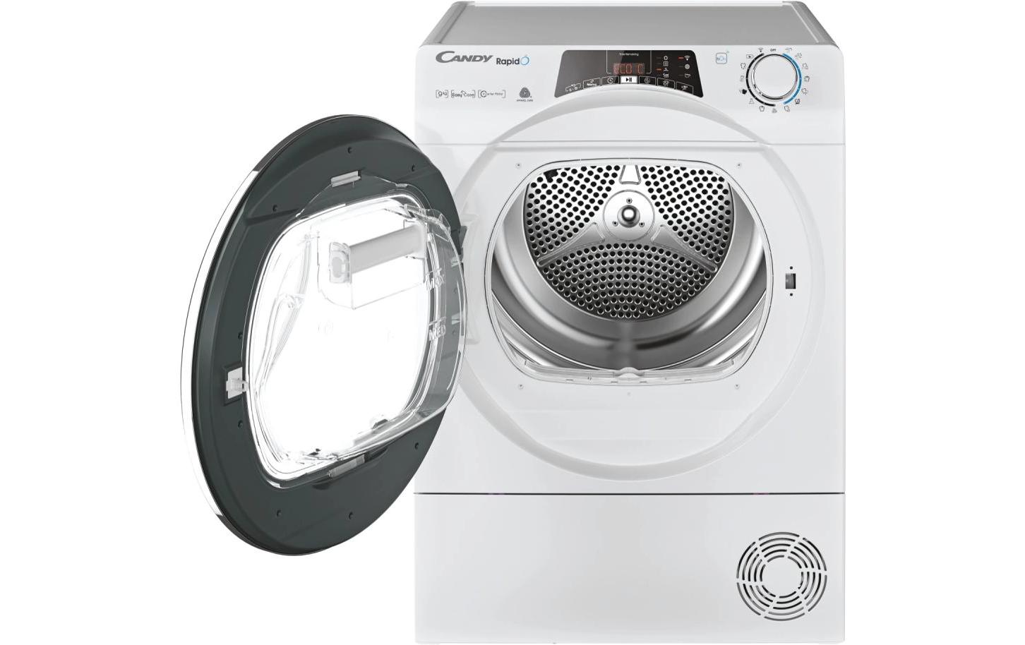 Wäschetrockner ROE H9A3TCEX-S Links<br>Wärmepumpentrockner