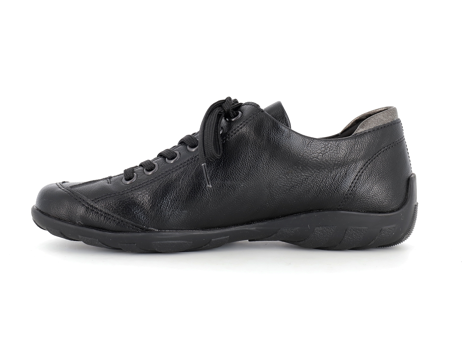 Remonte-R3402 Matières combinées Noir