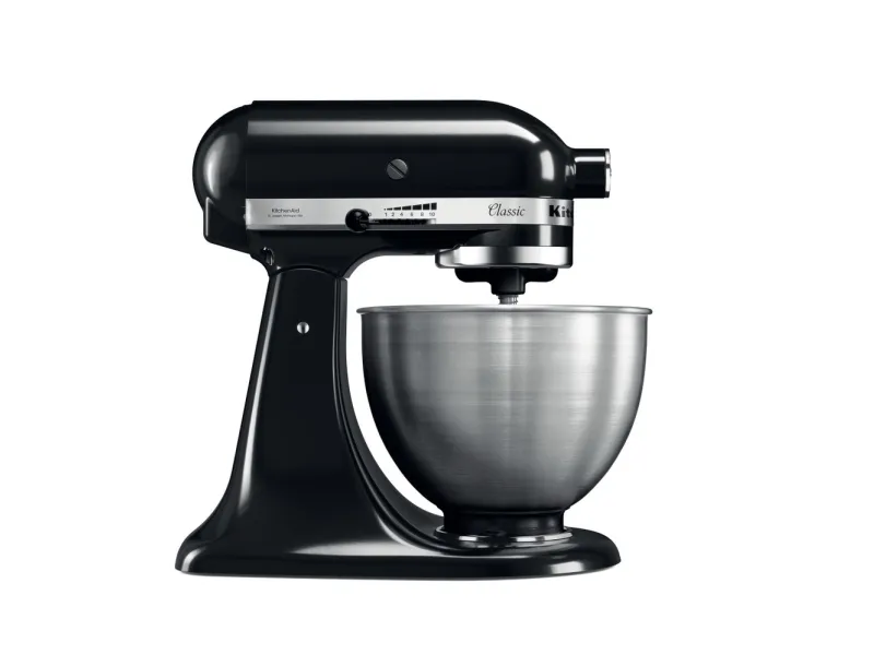KitchenAid Classic 5K45SSEOB - Køkkenmaskine - 275 W - sort onyx