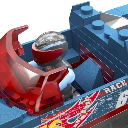 Hot Wheels MEGA Hot Wheels Smash-und-Crash Race Ace Monster Truck