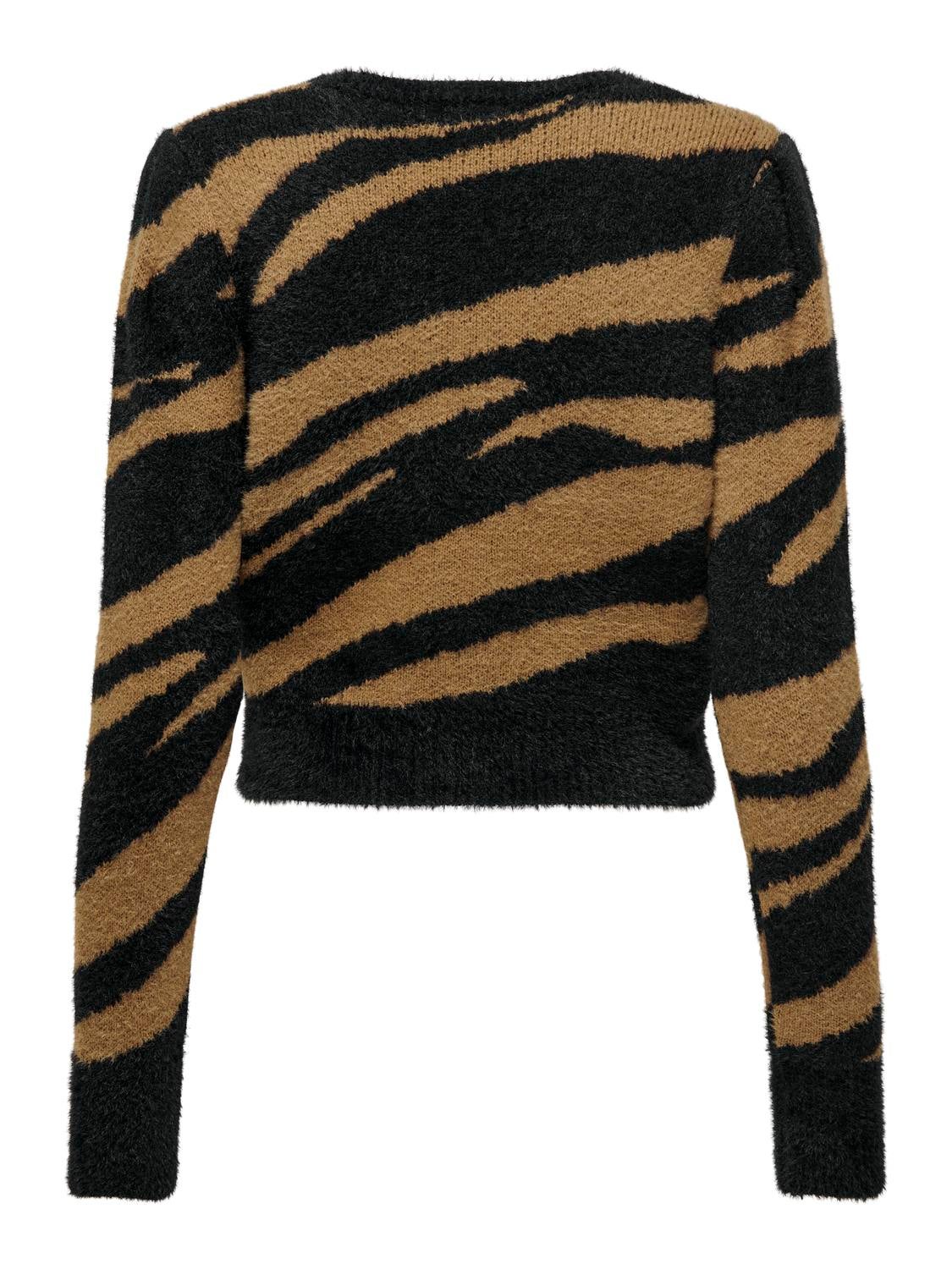 ONLELLA Strickpullover Black