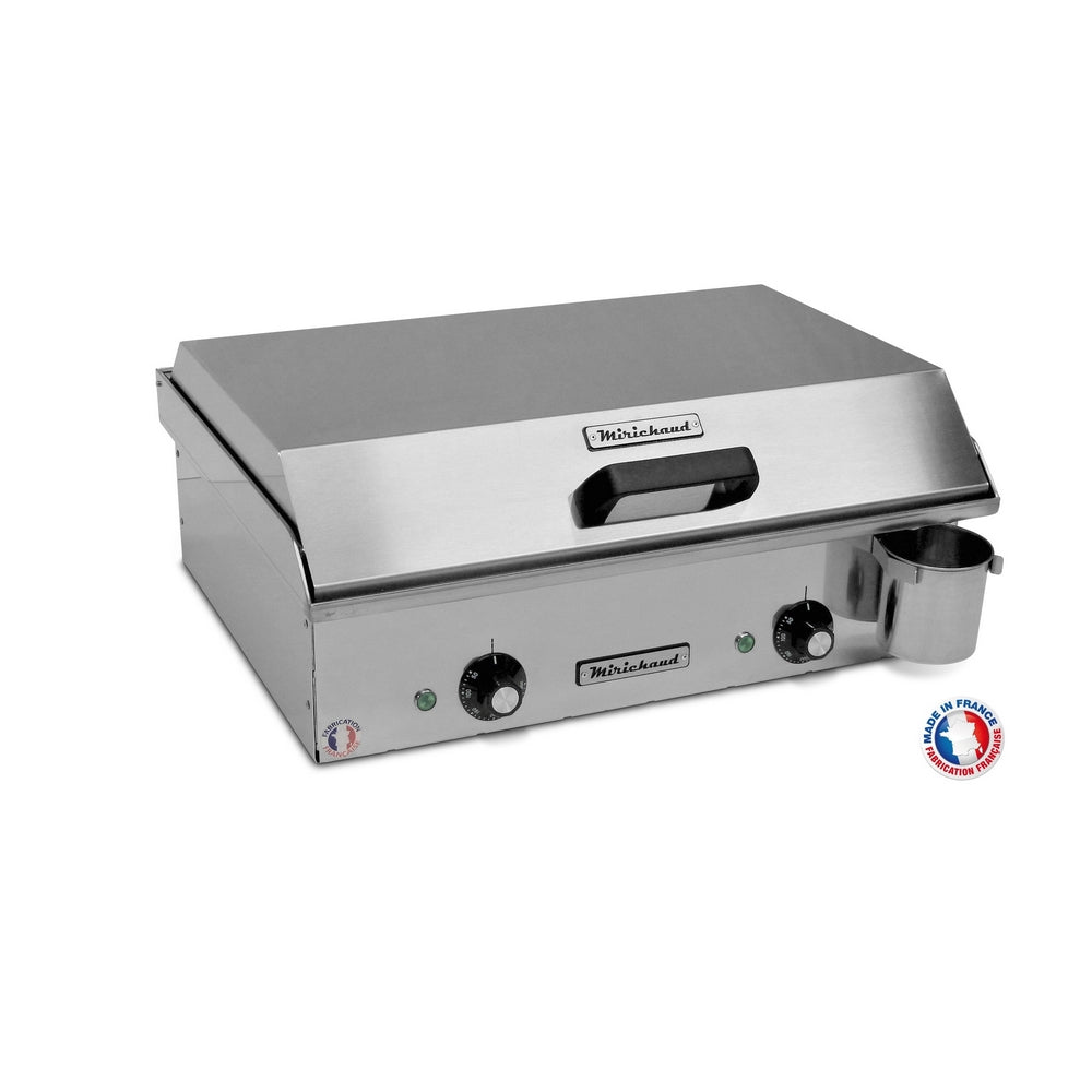 Plancha électrique Néo E530 - 2400W + Couvercle + 2 ustensiles Plancha