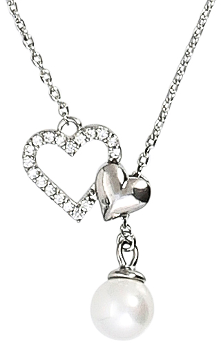 Kette - Silver Hearts