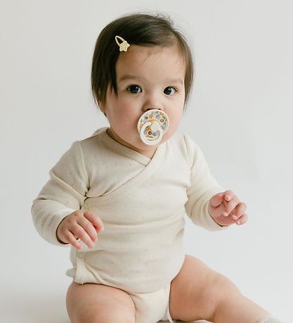 BIBS X Liberty Colour Sutter - 2-pak - Str. 1 - Rund - Ivory Mix