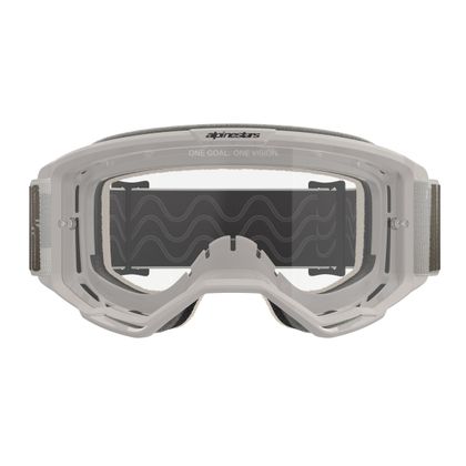 Masque cross Alpinestars VISION 5 HOLLOW 2025 - Gris