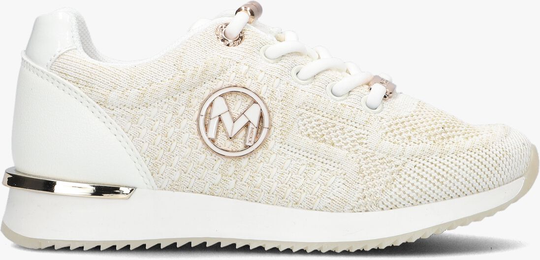 MEXX beige mexx lage sneakers gitte glitter mini