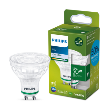 Philips ultra efficient LED GU10 spot 50W 4000K