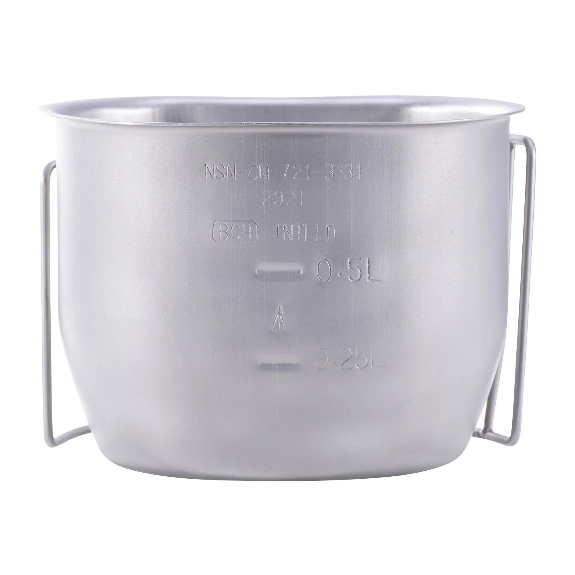 BCB -  BCB Campingbecher Crusader Cup Canteen silberfarben