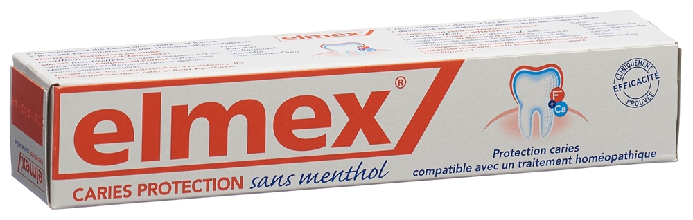 ELMEX KARIESSCHUTZ Zahnpasta Paste mentholfrei Tb 75 ml
