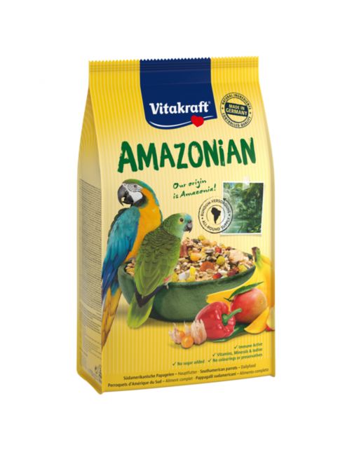 Vitakraft Amazonian Papegaaienvoer - Vogelvoer - 750 g