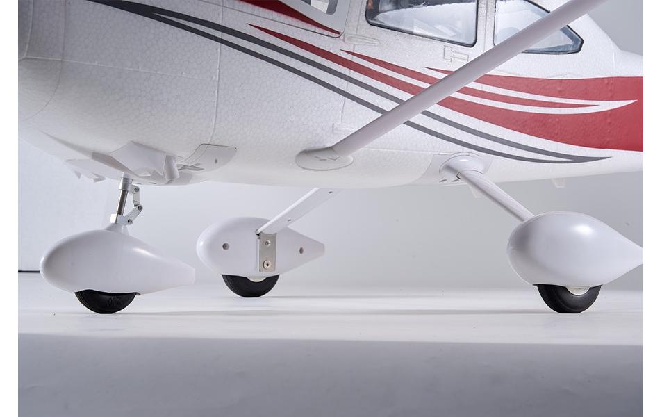 Motorflugzeug Cessna 182 1500 mm Rot, PNP<br>Wendiges Scale STOL Flugmodell