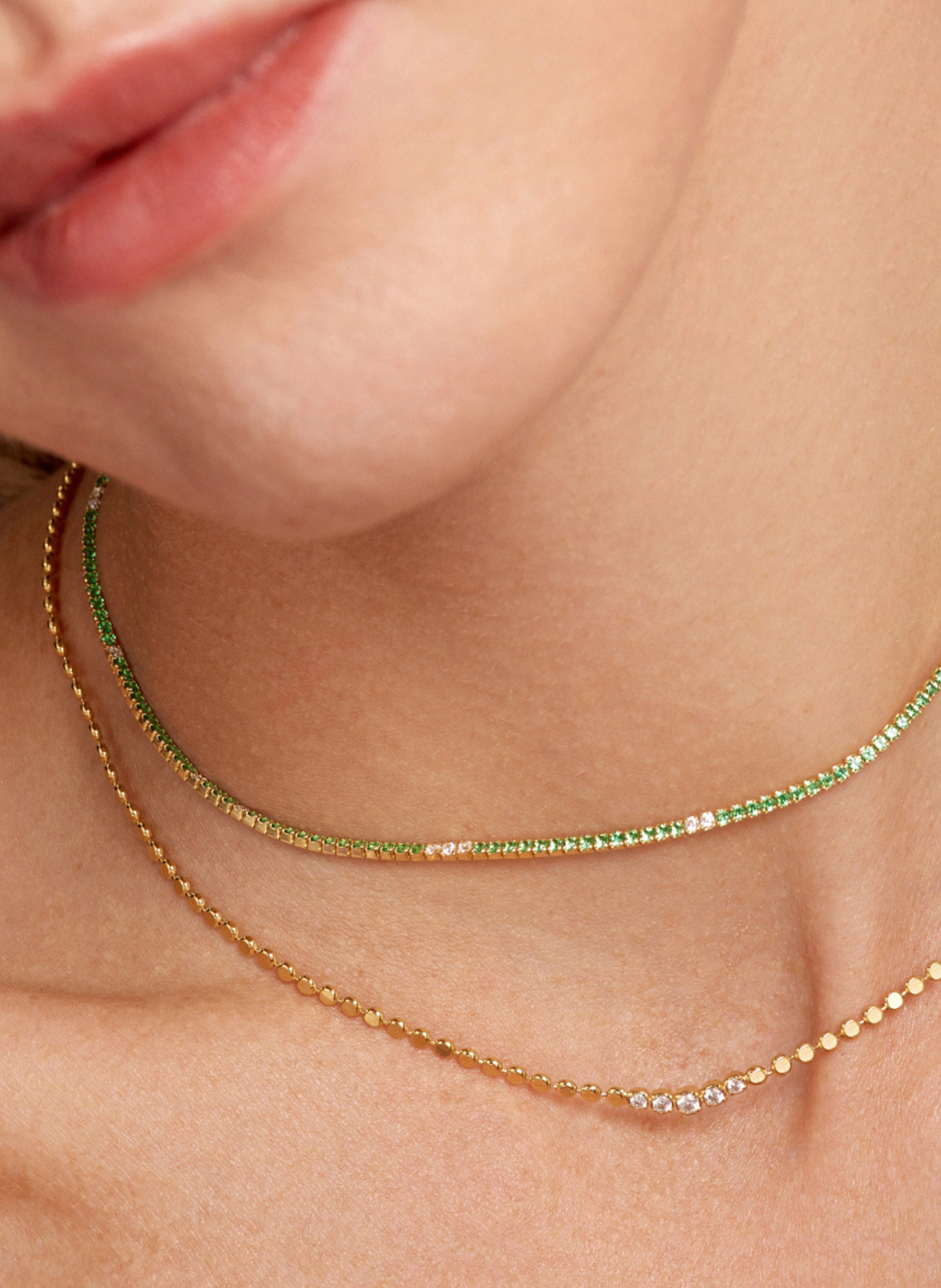 OHH LUILU Kette GREENKETTE by GLAMBOU