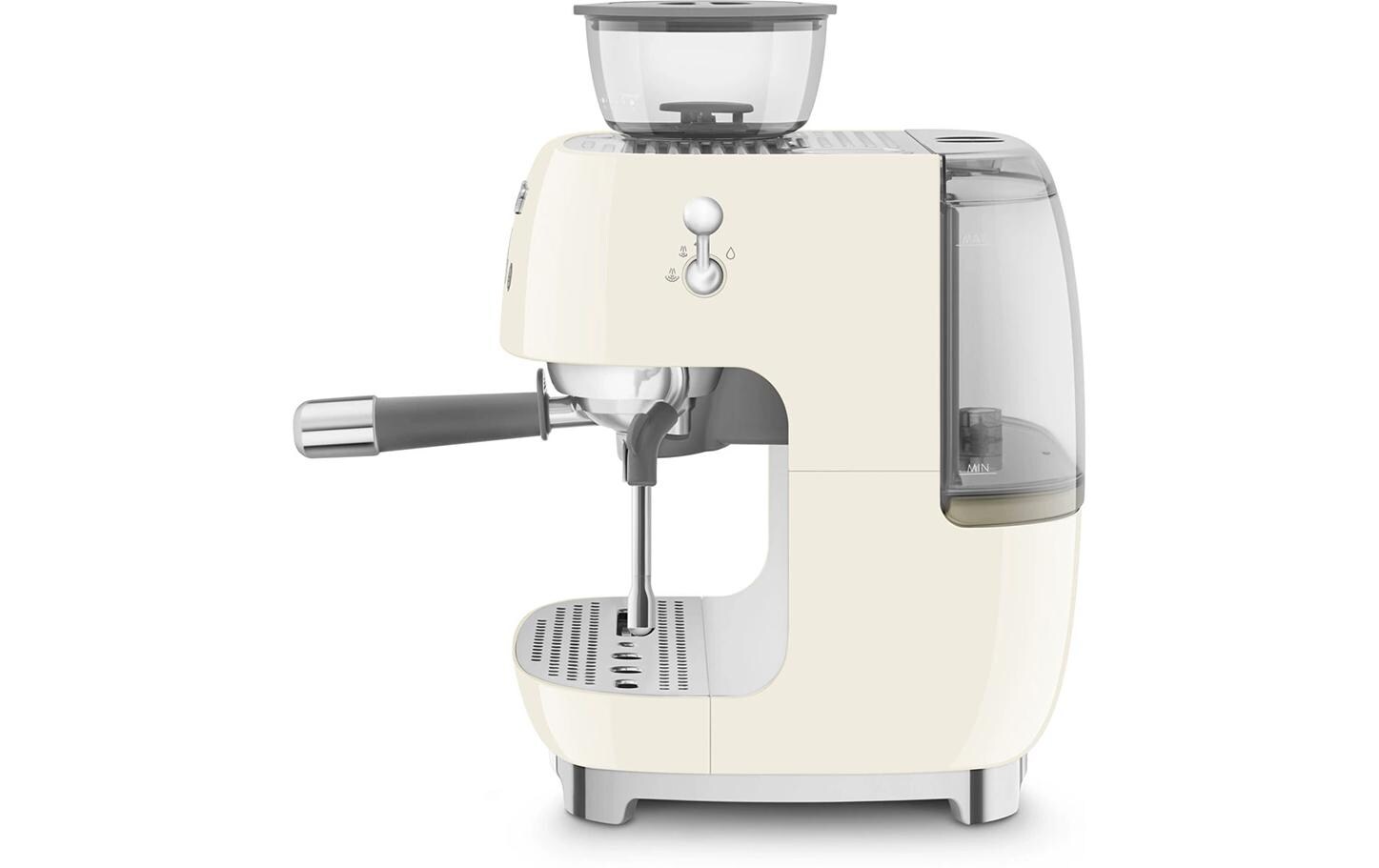Siebträgermaschine 50's Style EGF03CREU Crème<br>Espresso Kaffeemaschine