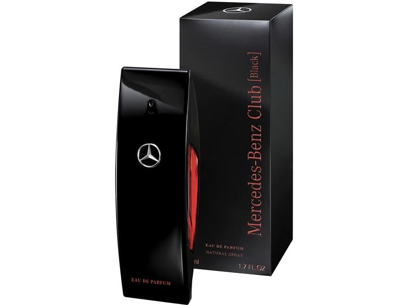 Mercedes-Benz Eau de Parfum Club Black Red, 50 ml Edles Parfum für Herren