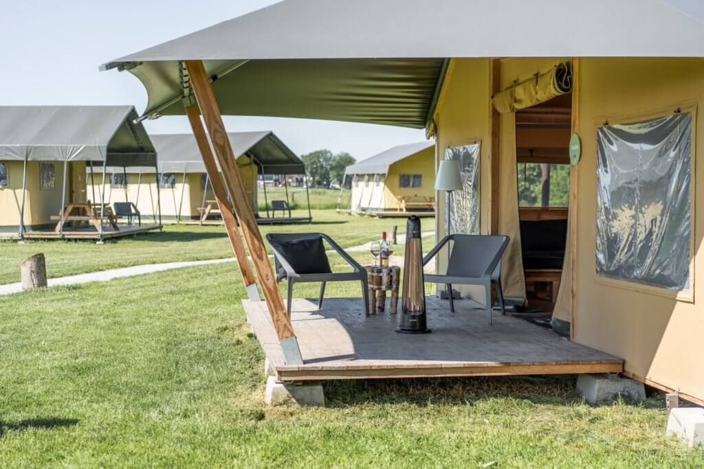 Eurom terrasheater Q-Tower 1200 zwart 27 x 27 x 87 cm