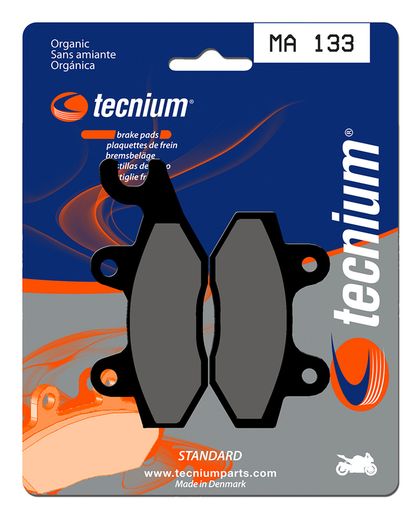 Plaquettes de freins Tecnium route organique - MA133