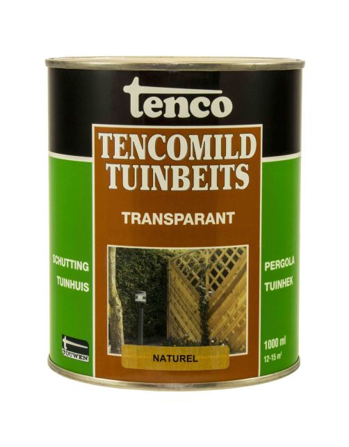 Tenco Tencomild Transparant - Tuinbeits - 1 l Naturel Transparant