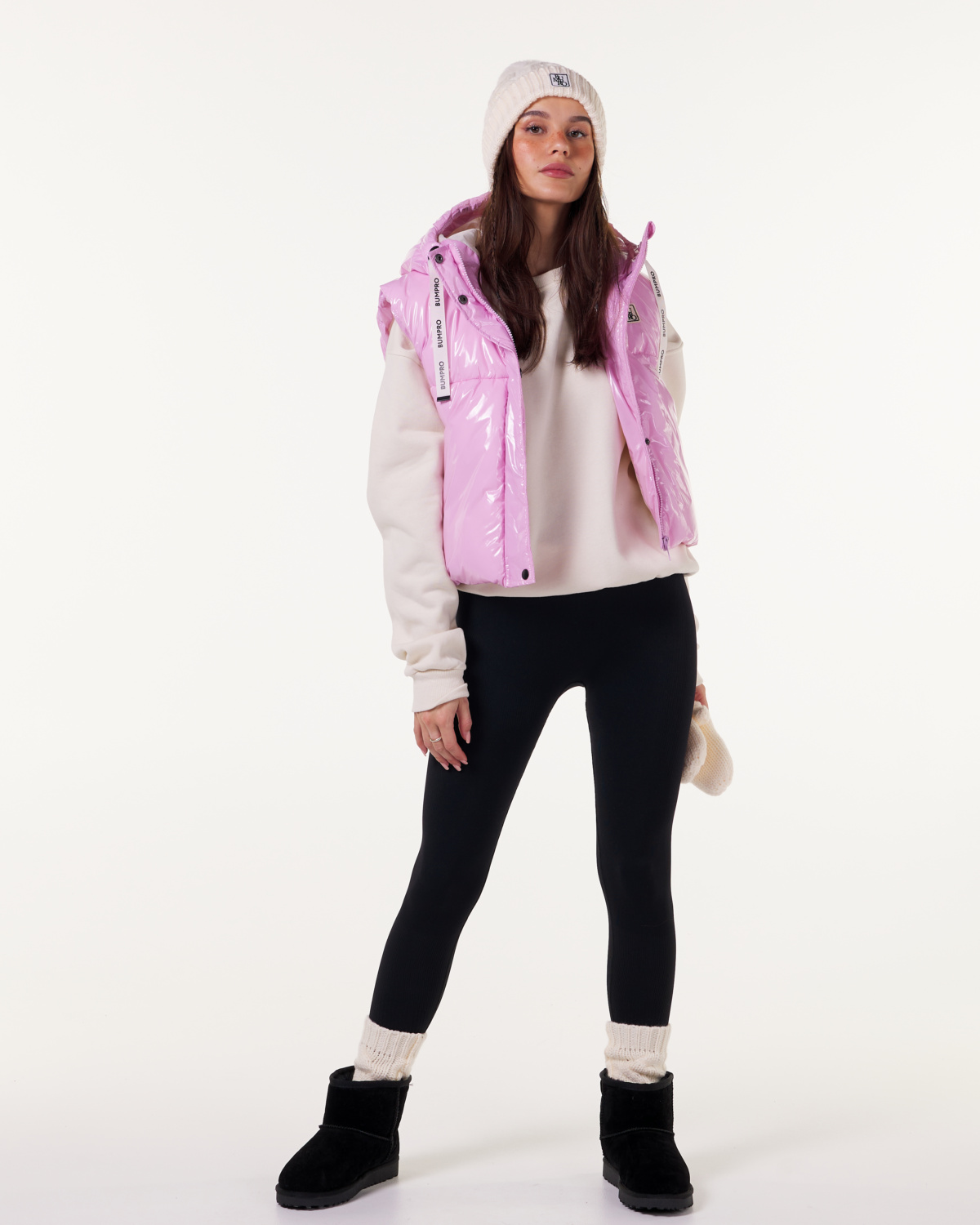 Bumpro Vivid Glow Vest Lilac Snow