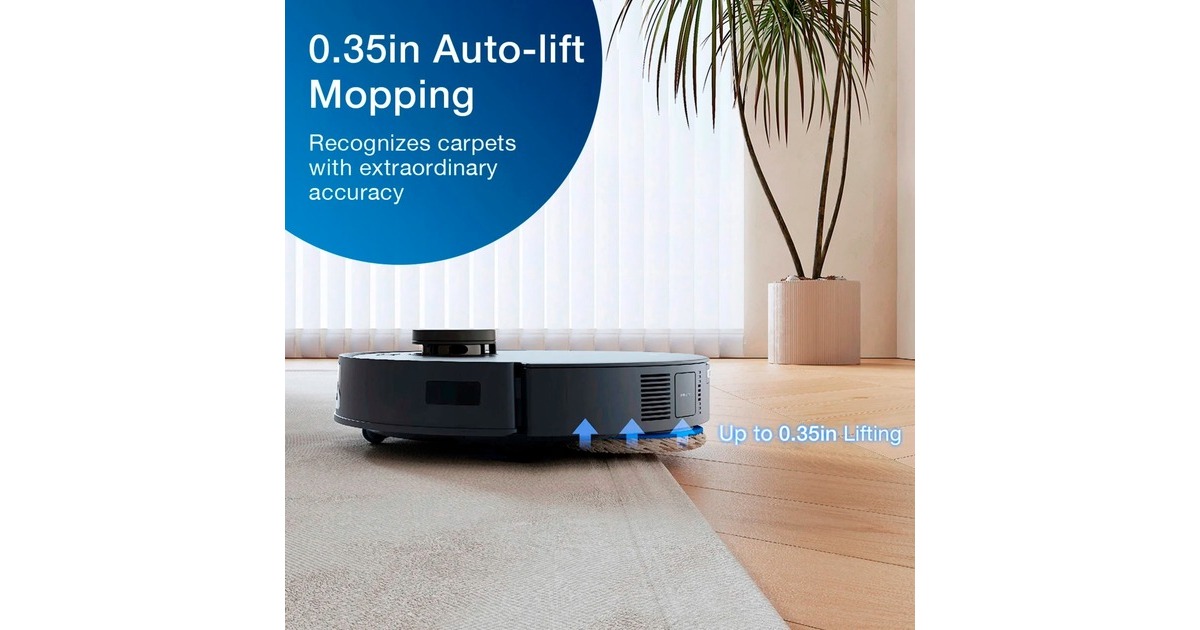 ECOVACSDeebot T30S combo complete black robotstofzuiger  (Zwart)